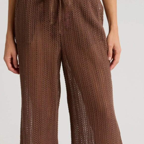 BILLABONG Beach City Pant Swim Cover-Up - Kona - *MEDIUM* - Picture 5 of 9